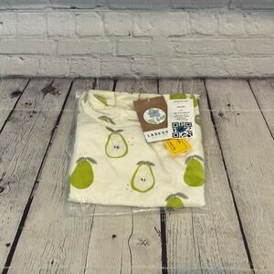 Larkspur Pears Print Bamboo PJ Shorts Set